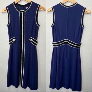 Lilly Pulitzer Navy Blue Sleeveless Dress